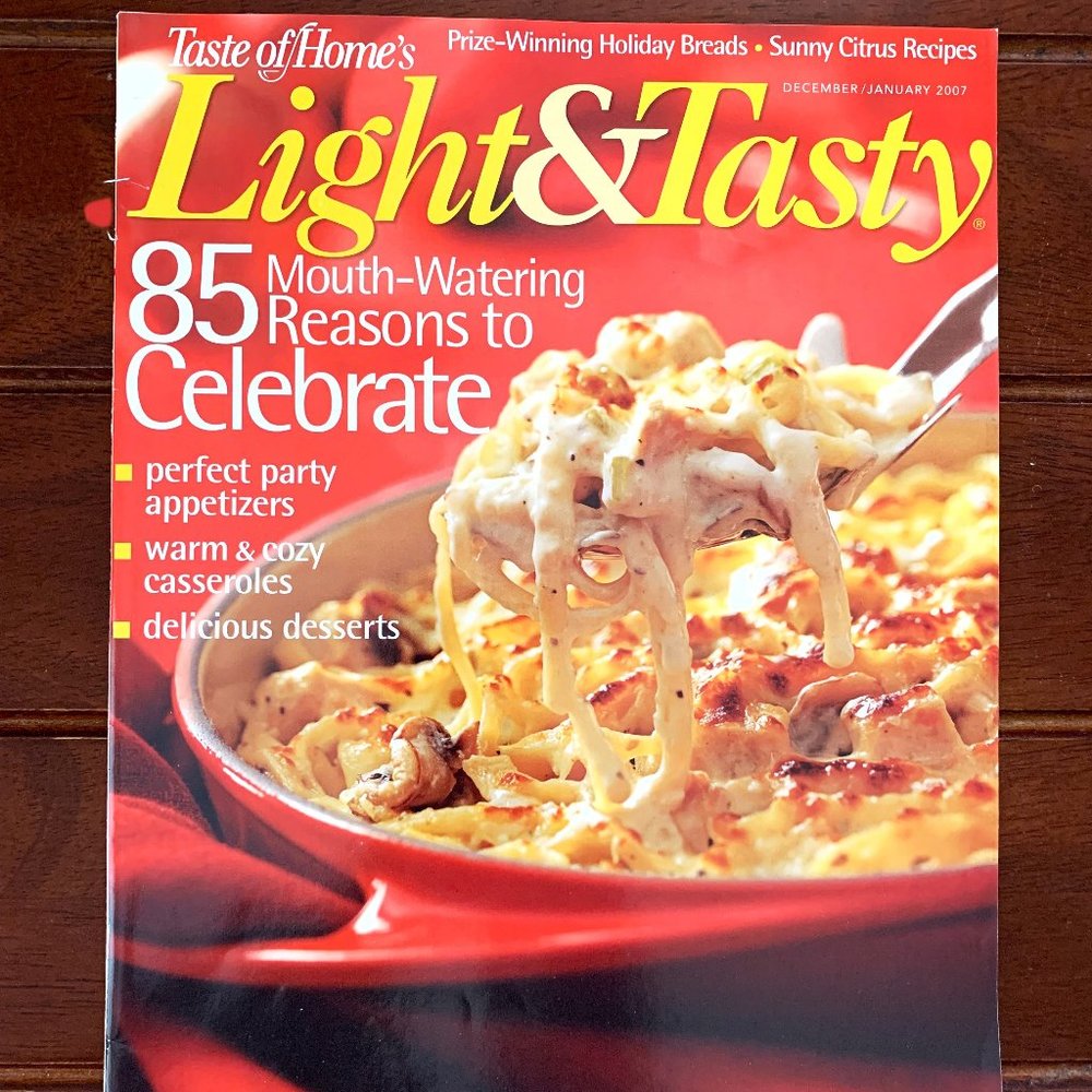 Light & Tasty Magazine Back Issue December/January 2007
